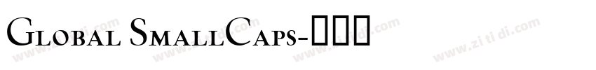 Global SmallCaps字体转换
